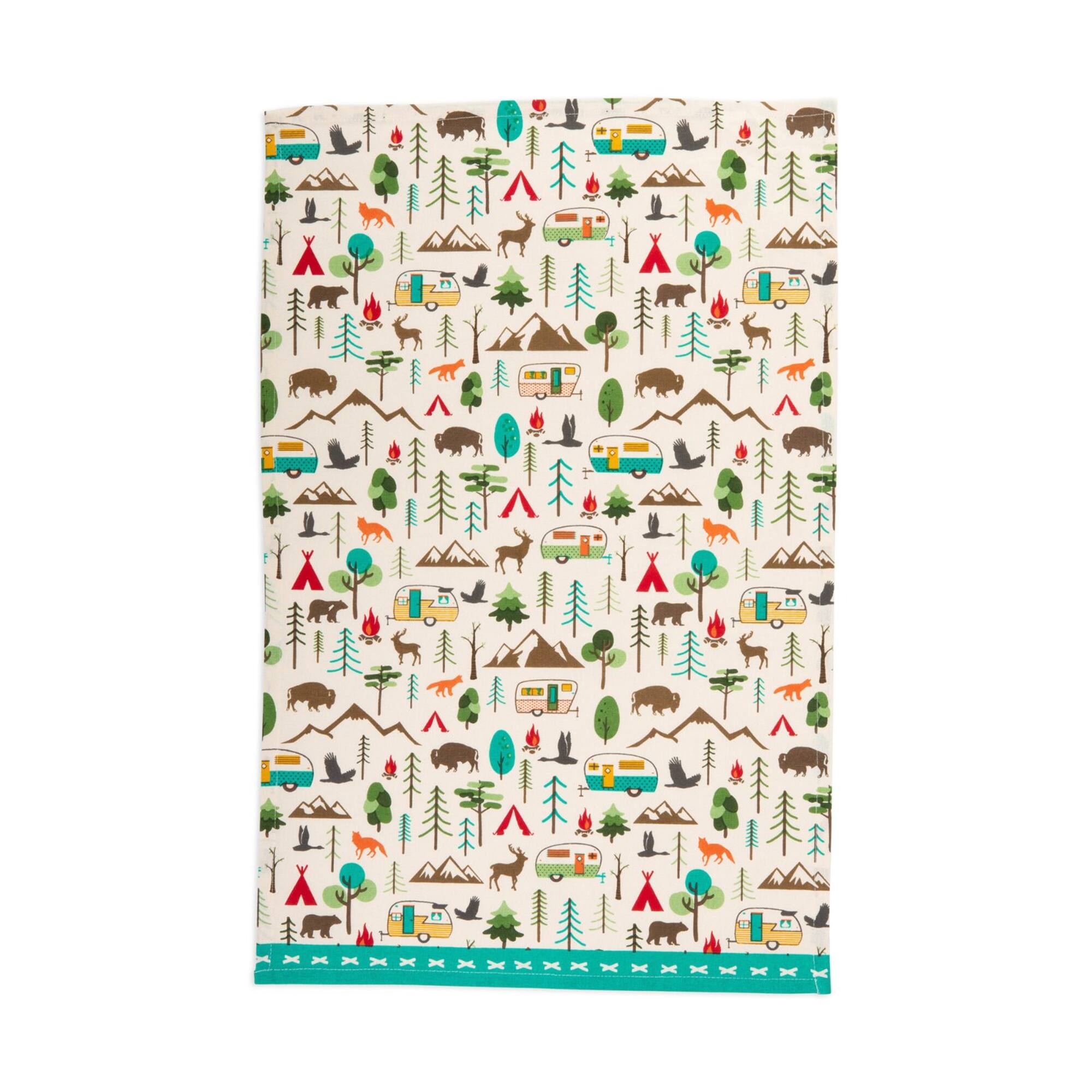 DII® Happy Camper Dishtowel, 2ct.